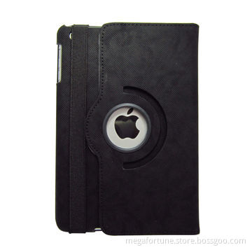 Newest fashion 360-degree rotate leather case for iPad 5, manufacuturer